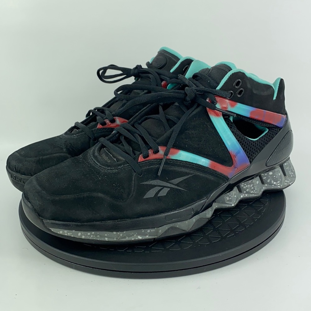 Reebok Pump Omni Hexride 'Orchard Street' Black Suede Dee Brown Men's Size 11.5